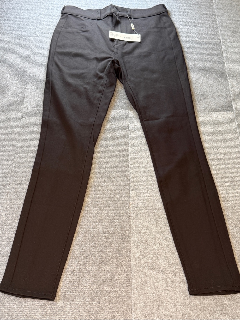 L'AGENCE Asher Seamed High Rise Skinny Pant in Black - Size 27
